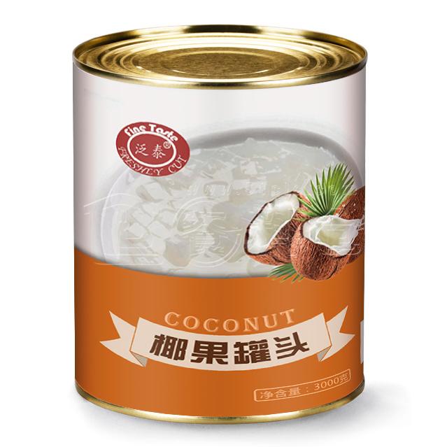 泛泰 椰果罐头（单罐3kg）
