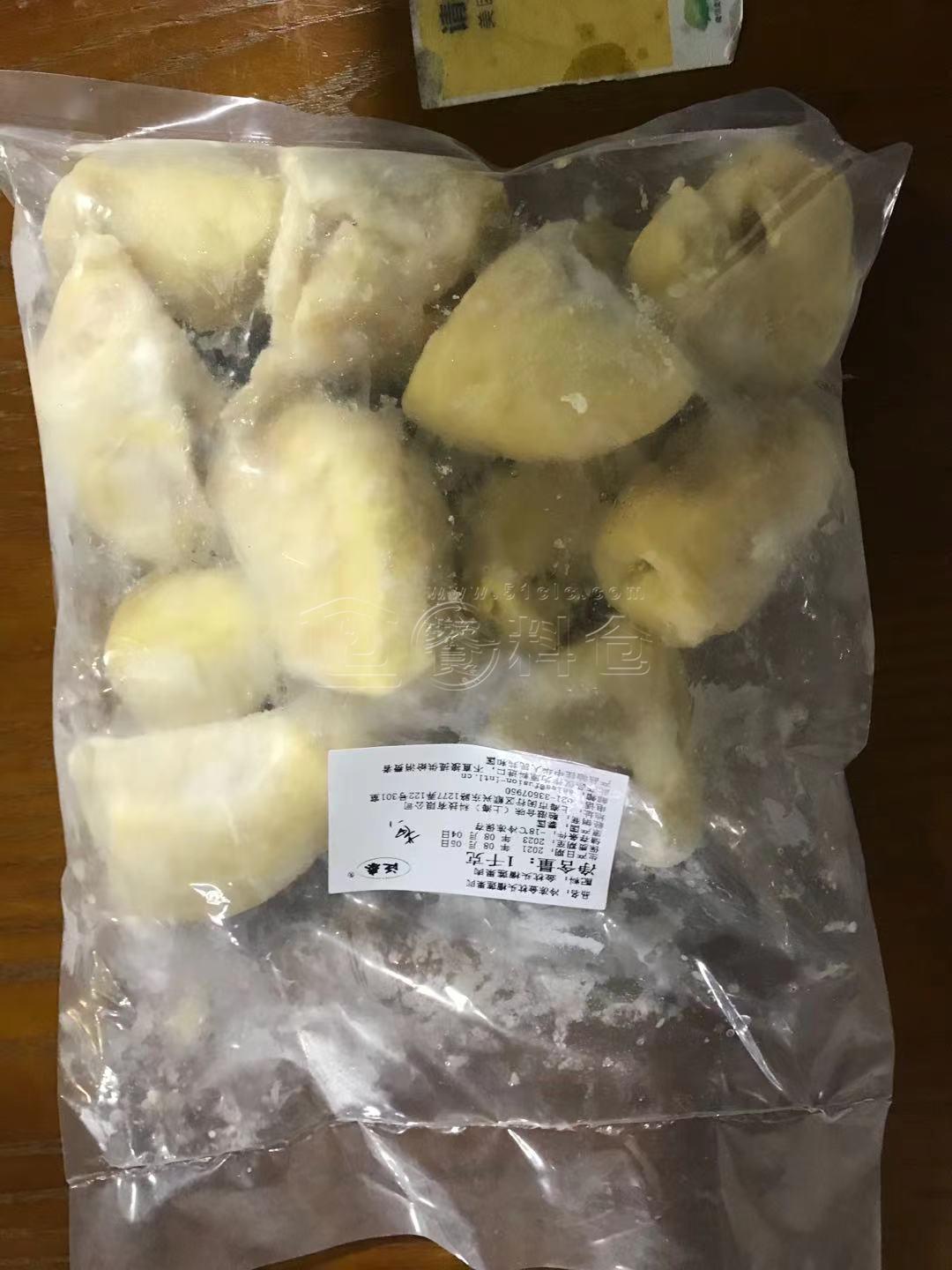 泛泰 AA级冷冻无核金枕榴莲果肉（非真空包装）（1kg*10包/箱）